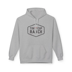 Rustic Ranch Style Fleece Hoodie - Cozy Unisex Sweatshirt for Farm Lovers