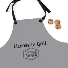 Grill Master Apron, Funny Cooking Apron, BBQ Gift, Kitchen Accessory, Mother's Day Gift, Father's Day Present