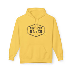 Rustic Ranch Style Fleece Hoodie - Cozy Unisex Sweatshirt for Farm Lovers