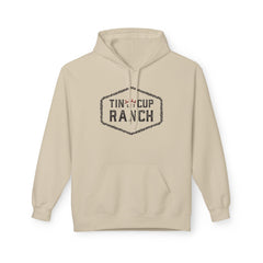 Rustic Ranch Style Fleece Hoodie - Cozy Unisex Sweatshirt for Farm Lovers