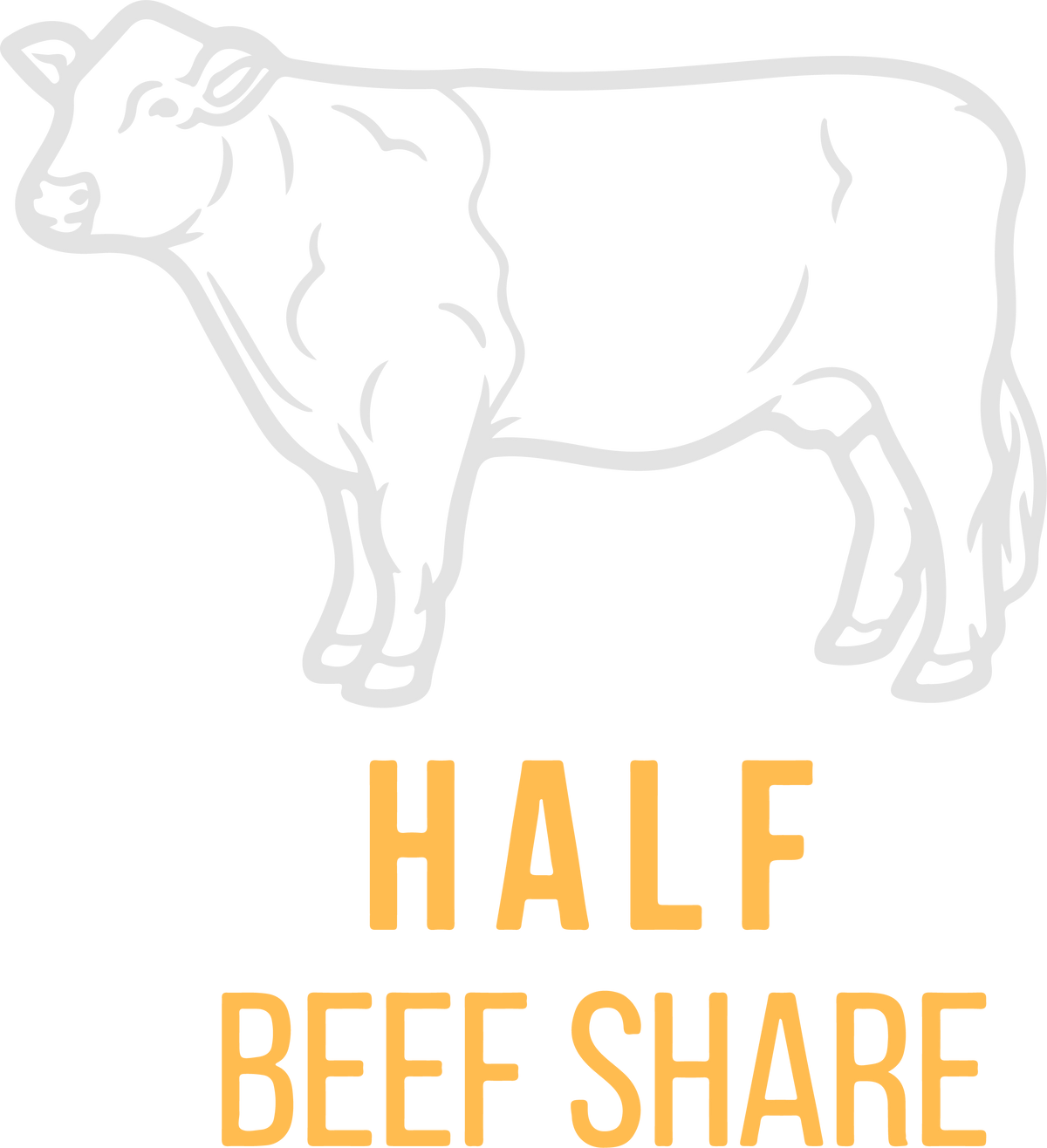 Half Beef Deposit ~ 250lbs